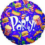 Junk Food Party balloon